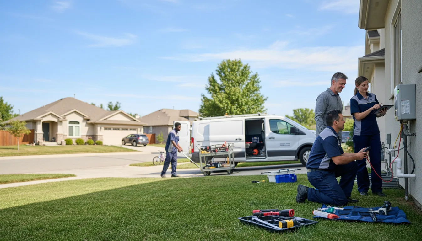 Tankless water heater service in Vestavia Hills, AL